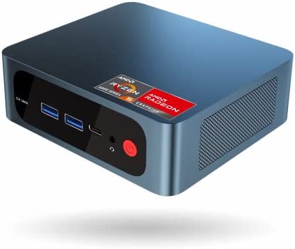 TRIGKEY AMD Mini PC Ryzen 5 3550H Mini PC 11 Pro, 16 G DDR4 500 G M.2 NVMES SSD Ordinateur de Bureau, Dual HDMI 4K@60 Hz Graphique Radeon RX Vega 8, WiFi 5, Mini Computer Gamer PC Fiche Technique et Prix au Maroc