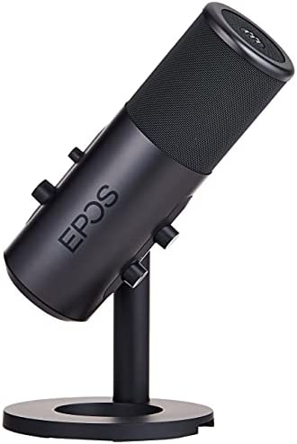 EPOS B20 Microphone USB – Câble de 2.9m – Micro Gaming USB-C de Grande Qualité – Connexion PC & Laptop avec Contrôles Audio – Accessoire Gaming pour PC, Mac et PS4 avec Support Pour Bureau Fiche Technique et Prix au Maroc