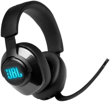 JBL Quantum 400 – Casque gaming filaire avec son Signature Quantum JBL et Quantum SURROUND – Avec micro et effets lumineux RGB – Compatible avec plusieurs plateformes – Couleur : Noir Fiche Technique et Prix au Maroc