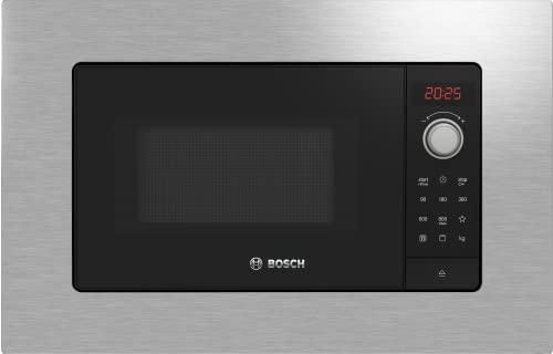 Bosch Elettrodomestici BEL623MS3 Série 2, Micro-ondes encastrables, 60 x 38 cm, acier inoxydable Fiche Technique et Prix au Maroc