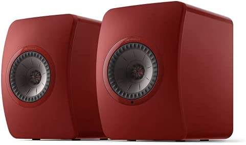 Système d'enceintes HiFi sans Fil KEF LS50 II WLAN, Crimson Red, Enceinte Active | HDMI | Airplay 2 | Bluetooth | Spotify | Tidal Fiche Technique et Prix au Maroc