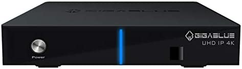 GigaBlue UHD IP 4K USB HDMI Carte SD Multiroom Ultra HD IP Box Récepteur Noir sans tuner Fiche Technique et Prix au Maroc