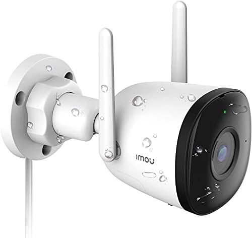 Imou Caméra de Surveillance WiFi Extérieure, 1080P Caméra IP WiFi Extérieure Étanche IP67 avec Vision Nocturne de 30m, Détection de Mouvement AI, Compatible avec Alexa Google Home (Bullet 2C) Fiche Technique et Prix au Maroc