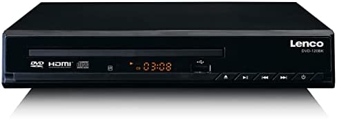 Lenco DVD-120BK - Lecteur DVD avec HDMI et télécommande Fiche Technique et Prix au Maroc