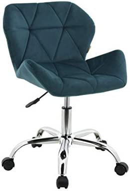 HNNHOME® Chaise de bureau moderne pivotante en tissu rembourré pour maison, bureau, hauteur réglable Fiche Technique et Prix au Maroc