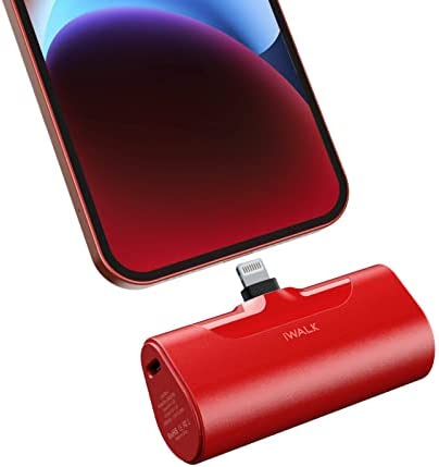 iWALK Mini Chargeur Portable 4500mAh, Power Bank Ultra Compacte, Batterie Externe Compacte et Mignonne Compatible avec iPhone 14/14 Pro Max/iPhone SE/13/12/12 Mini/12 Pro Max/11 Pro/XS Max/XR/X/8/7/6 Fiche Technique et Prix au Maroc
