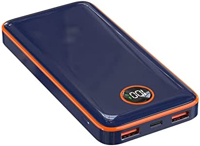 Odetrik Chargeur Portable 10000 mAh, 22,5 W PD & QC 3.0 Charge Rapide, entrée et Sortie USB C avec écran LCD Batterie Externe Compatible avec iPhone, Samsung, Huawei, Xiaomi (Bleu) Fiche Technique et Prix au Maroc