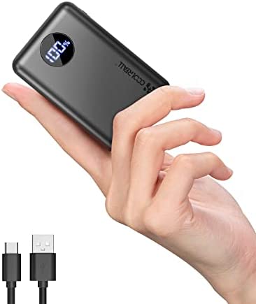 Coolreall Batterie Externe 20000mAh, Mini Power Bank USB C Charge Rapide, 22.5 W PD & QC4.0 LED Batterie Portable avec 3 Ports USB Sortie pour iPhone Samsung Xiaomi Huawei iPad etc Fiche Technique et Prix au Maroc