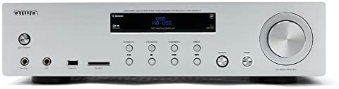 AMPLIFICADOR AIWA AMU-120BT Plata 2XCANALES/CHASIS METAL/2XOUT 60W/BT 5.0/USB/SD AMU-120BTSR Fiche Technique et Prix au Maroc