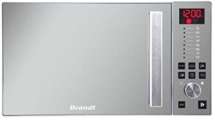 BRANDT - SE2616W - Micro-ondes Solo Electronique 26L – 900W – Autoprogramme 8 positions – 3 mémoires – Programme Speed Defrost – Façade miroir – Cavité énamelite – Blanc Fiche Technique et Prix au Maroc