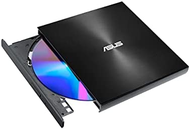 ASUS ZenDrive U8M (SDRW-08U8M-U) – Lecteur & Graveur DVD externe ultraslim (interface USB C, compatible avec Windows et Mac OS, Prise en charge de M-Disc, logiciel de sauvegarde inclus) Noir Fiche Technique et Prix au Maroc