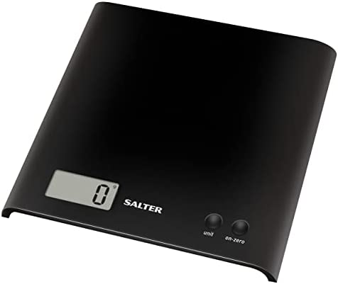Salter 1066 BKDR15 Arc Balance de Cuisine Numérique, Pèse Aliment Électronique, Affichage Facile à Lire, Fonction Tare, Design Compact, Capacité Max. 3KG, Facile à Nettoyer, Noir Fiche Technique et Prix au Maroc