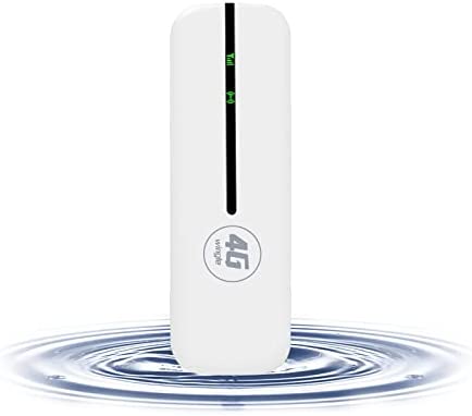 Hotspot 4G, KuWFi Modem 4g 150 Mbps pour Carte SIM, Routeur USB 4G Peut connecter 10 appareils simultanément, Prend en Charge Les opérateurs de Cartes SIM dans la Plupart des Pays européens UF928-U8 Fiche Technique et Prix au Maroc