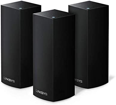 Linksys Système Wi-Fi 5 Mesh Wlan Triple Bande Velop WHW0303 AC2200 (Routeur Wi-Fi, Répéteur Amplificateur de Signal Jusqu'à 525 M2 pour 60 Appareils Max, Mu-Mimo, Contrôle Parental, Pack de 3, Blanc) Fiche Technique et Prix au Maroc