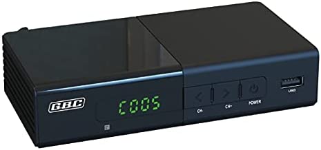 Récepteur numérique terrestre GBC DVB-T2 HEVC Full HD 1080P H.265 Fiche Technique et Prix au Maroc
