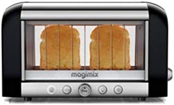 Magimix Vison - 11529- Grille-pain en inox 370 x 220 x 225 mm (Noir) Fiche Technique et Prix au Maroc