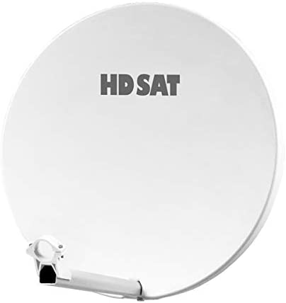 HDSAT Parabole Satellite Fibre Composite Blanche 60cm + Brides INOX Anti Corrosion Fiche Technique et Prix au Maroc