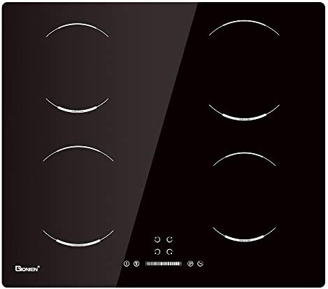 GIONIEN Plaque de Cuisson à Induction, Plaque de Cuisson électrique intégrée de 60 cm, cuisinière à 4 brûleurs GIB464SC Fiche Technique et Prix au Maroc