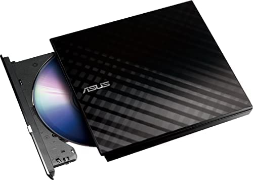 ASUS Lecteur Graveur CD / DVD externe SDRW-08D2S-U LITE Noir – Graveur DVD x8 ultra-compact, M-Disc supporté, compatibilité Windows et Mac OS Fiche Technique et Prix au Maroc