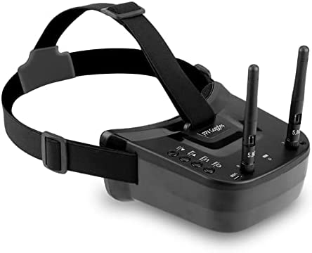 Lunettes FPV 5.8Ghz, Casque vidéo Arris VR-009 5.8G 40CH HD 3 '' LCD Mini Lunettes FPV pour Lunettes pour Drones quadrirotor FPV - Pièces et Accessoires RC Fiche Technique et Prix au Maroc
