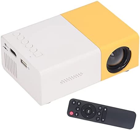 Mini Projecteur, Projecteur de Film Portable 1080p Amélioré, Projecteur Vidéo Multimédia Home Cinéma, Projecteur Extérieur Peut être Connecté à Un Disque U de Caméra D'ordinateur(EU) Fiche Technique et Prix au Maroc