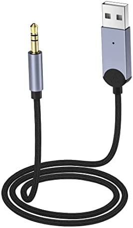 sunshot Recepteur Bluetooth Voiture, Adaptateur Bluetooth Jack 3.5mm avec Microphone (Appels Mains Libres) pour pour Voiture / Camion Home stéréo Casque Filaire Haut Parleurs Musique en Streaming Fiche Technique et Prix au Maroc