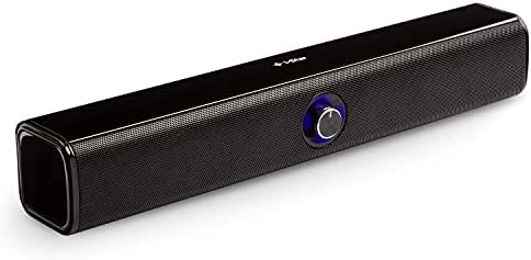 i-Star Soundbar Mini Haut-parleurs Portables Bluetooth PC et TV, compacts 20 W sans Fil pour Ordinateur, Barres de Son pour Les Jeux, véritable appariement sans Fil (TWS) avec Son stéréo Fiche Technique et Prix au Maroc