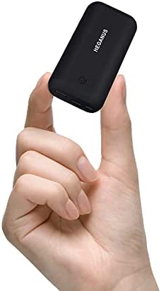 Batterie Externe 10000mAh Mini,hganus Power Bank Chargeur Portable avec Micro+Type C,2 Ports USB Sortie 5V/4.8A,Portable Chargeur Le Plus Léger. Fiche Technique et Prix au Maroc