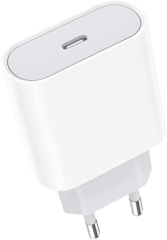 Sakahyro 25W USB C Rapide Chargeur pour iPhone 14/14 Pro/14 Pro Max/14 Plus/13/12/11/SE 2020/X/XS/XR, Pad Pro, Airpods, Galaxy, Pixel, USBC Prise Type C Secteur Mural Alimentation Adaptateur Fiche Technique et Prix au Maroc