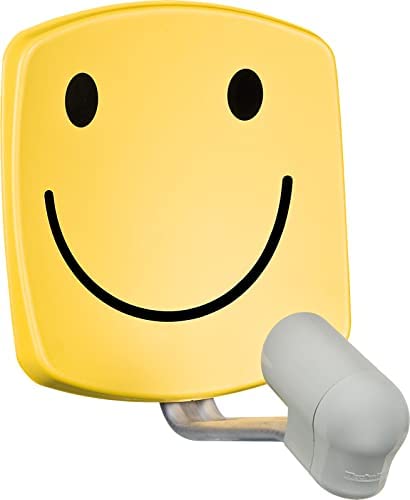 TechniSat SATMAN 45 - Antenne parabolique pour 1 abonné (Petite Installation Satellite de 45 cm - kit Complet avec Support Mural et UNYSAT V/H-LNB) Jaune avec Smiley Fiche Technique et Prix au Maroc