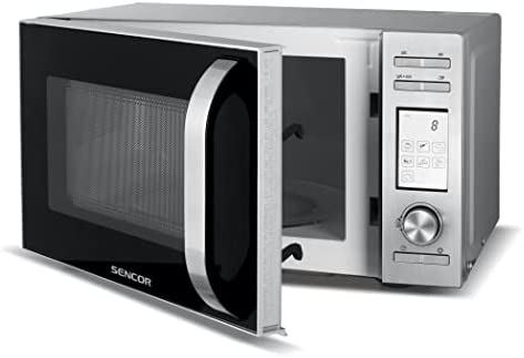 Four à Micro-Ondes avec 9 Programmes Faciles + Gril, Volume 20 L, 700 W, Acier Inoxydable Fiche Technique et Prix au Maroc