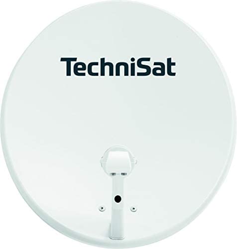 TechniSat TECHNITENNE 60 Antenne parabolique pour 2 participants (système Satellite numérique 60 cm, Jeu Complet d'antenne avec Support de mât et Double LNB Universel), Gris Clair Fiche Technique et Prix au Maroc