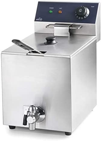 Lacor 69468 69468-Friteuse Électrique avec Robinet Professionnel 3250 W 8 L Acier Inoxydable Fiche Technique et Prix au Maroc