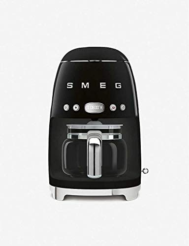Smeg DCF02BLEU - Cafetière filtre programmable - 10 tasses - 1050W - Noir Fiche Technique et Prix au Maroc