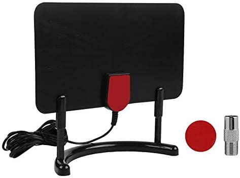 Antenne TV, Antenne Numérique HD ATSC Intérieure 1080P / 4K HDTV avec Support Antenne TNT TV Amplifiée Analogique TV Signaux Numérique Fiche Technique et Prix au Maroc