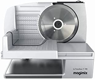 Magimix 11651 Trancheuse, 2600 W, 19 cm lame dentelée Lame en acier inoxydable multifonction Fiche Technique et Prix au Maroc