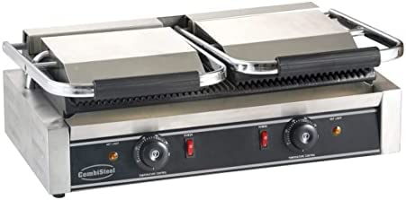Grill à panini professionnel Rainurée - 580 x 410 x 190 mm - Combisteel Fiche Technique et Prix au Maroc