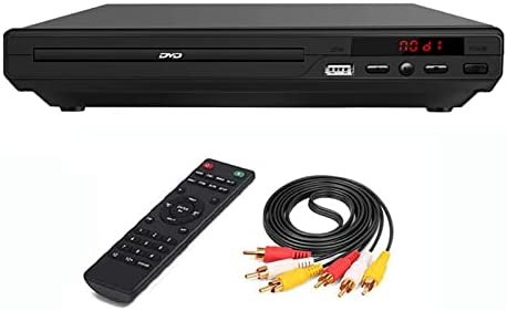 ZXNQ Lecteur DVD pour TV with Télécommande, DVD/CD/MP3/ avec Prise USB, Sortie HDMI e AV, Lecture de la mémoire Hors Tension Fiche Technique et Prix au Maroc