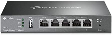 TP-Link ER605 Routeur VPN Omada Gigabit Fiche Technique et Prix au Maroc
