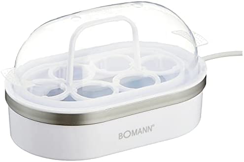 BOMANN EK5022CB - Cuiseur a œuf - 400 Watts - Interrupteur marche/arrêt - Avec buzzer sonore - Blanc Fiche Technique et Prix au Maroc