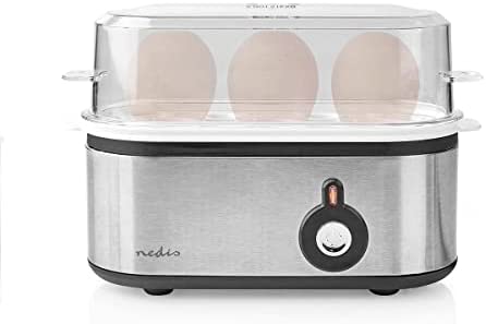 Nedis KAEB120EAL Cuiseur à œufs Argent Fiche Technique et Prix au Maroc