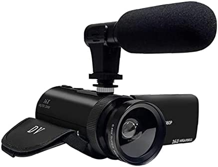Caméra vidéo numérique avec un caméscope 16x caméscope appareil photo numérique 2.4 Zoom Écran pouces Micro HD, haute définition caméra vidéo numérique étudiant Fiche Technique et Prix au Maroc