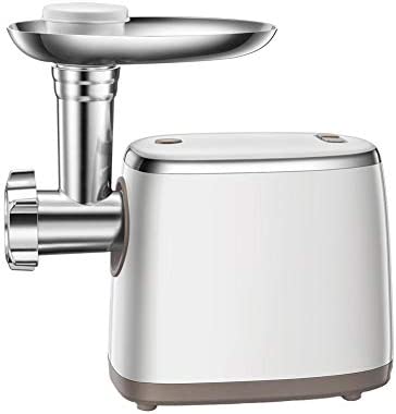 RSHJD Hachoir Électrique, Fabricant de Saucisses Restaurant, Magasin de Charcuterie, Saucisse, Viande Hachée, 400w, Silencieux, Avec Plateaux à Gadgets, Facile à Nettoyer Fiche Technique et Prix au Maroc