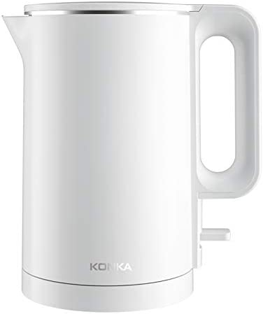 MiliPow Bouilloire électrique bouillante 1,7 L de bouilloire électrique en acier inoxydable à usage domestique de couleur blanche, couleur blanche, 18 mois de garantie Fiche Technique et Prix au Maroc