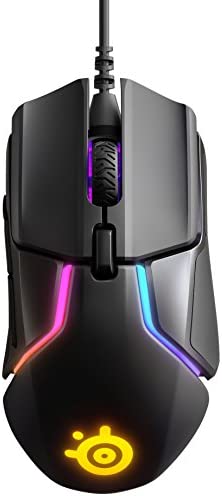 Steelseries Rival 600 - Souris de Jeu - Double Capteur Optique Truemove3+ de 12 000 Cpi - Distance de Décollage de 0,05 - Système de Poids - Éclairage RVB Fiche Technique et Prix au Maroc
