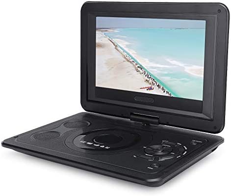 Lecteur DVD de 13,9 Pouces, Mini Lecteur EVD Portable avec écran LCD, Lecteur Multifonction TV/FM/USB/Jeu, Fonction de mémoire de Panne de Courant Intelligente, Meilleur Cadeau(Noir) Fiche Technique et Prix au Maroc