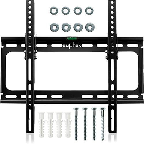 Suptek Support Mural TV Inclinable pour Ecrans 26-55 Pouces LCD LED, VESA Max 400×400mm Capacité Max de 45 kg, Support Mural TV 55 Pouces - MT4203 Fiche Technique et Prix au Maroc