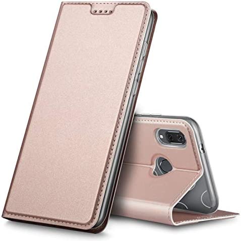 Verco Etui pour Huawei P Smart 2019, Coque Pochette Portefeuille pour Housse Huawei P Smart 2019 avec Magnétique Fonction Wallet - Rose Fiche Technique et Prix au Maroc