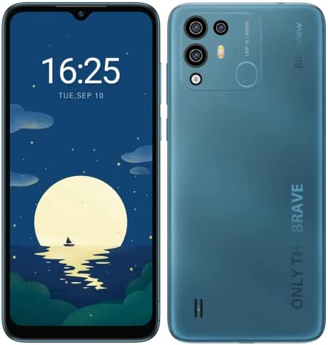 Blackview A55 Pro Telephone Portable Pas Cher 4G (7Go+64Go/SD-1To, Écran 6.53"HD+ 5G WIFI, 4780mAh, 13MP+5MP) Smartphone Pas Cher Android 11, 3 Slots-Dual SIM/Face ID/Fingerprint/GPS/2 Ans de Garantie Fiche Technique et Prix au Maroc