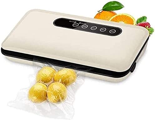 LSZ Machine de scellants sous Vide Machine d'emballage à Vide léger Machine Automatique Home Scellant Gardez des Aliments Matériel de Cuisine Frais Appareils de Mise sous Vide (Color : Beige) Fiche Technique et Prix au Maroc